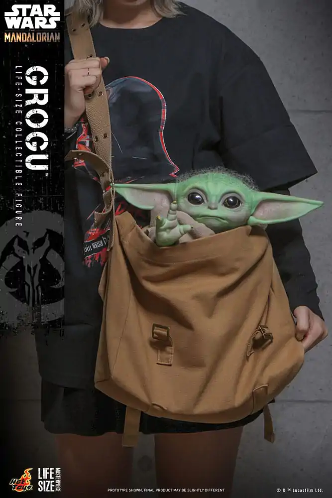 Star Wars: The Mandalorian Life-Size Masterpiece akční figurka Grogu 37 cm fotografii produktu