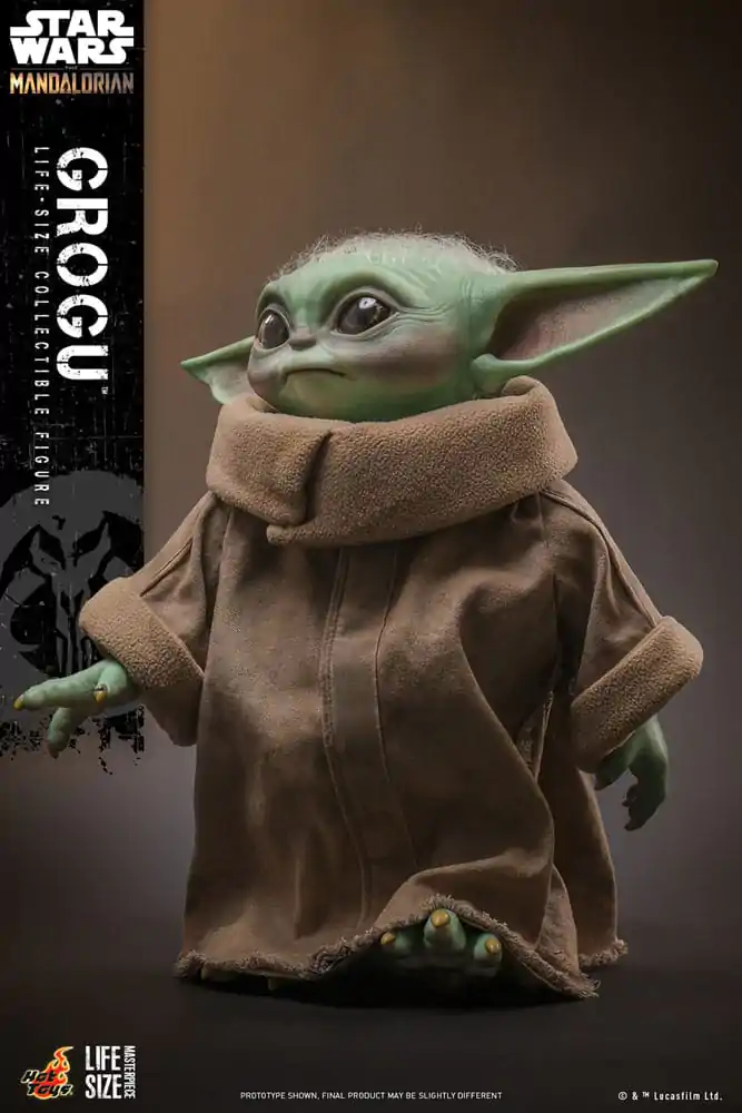 Star Wars: The Mandalorian Life-Size Masterpiece akční figurka Grogu 37 cm fotografii produktu