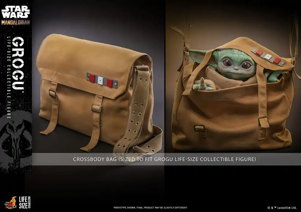 Star Wars: The Mandalorian Life-Size Masterpiece akční figurka Grogu 37 cm fotografii produktu