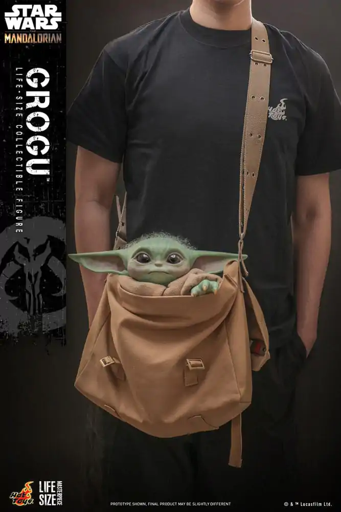 Star Wars: The Mandalorian Life-Size Masterpiece akční figurka Grogu 37 cm fotografii produktu