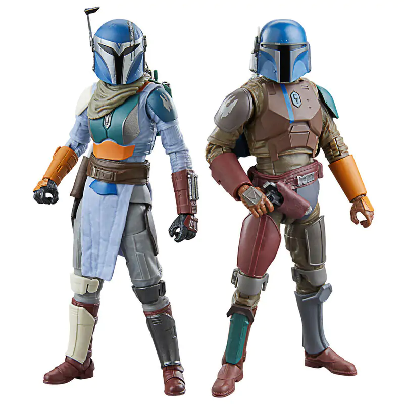 Star Wars The Mandalorian - Mandalorian & Shriek-Hawk Trainers sada 2 figurky 15 cm fotografii produktu