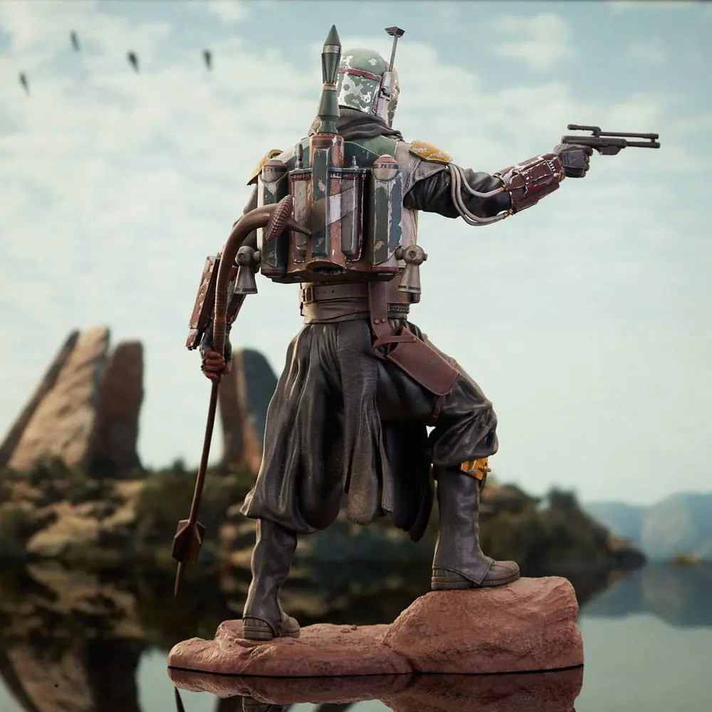 Star Wars: The Mandalorian Milestones socha 1/6 Boba Fett 30 cm fotografii produktu