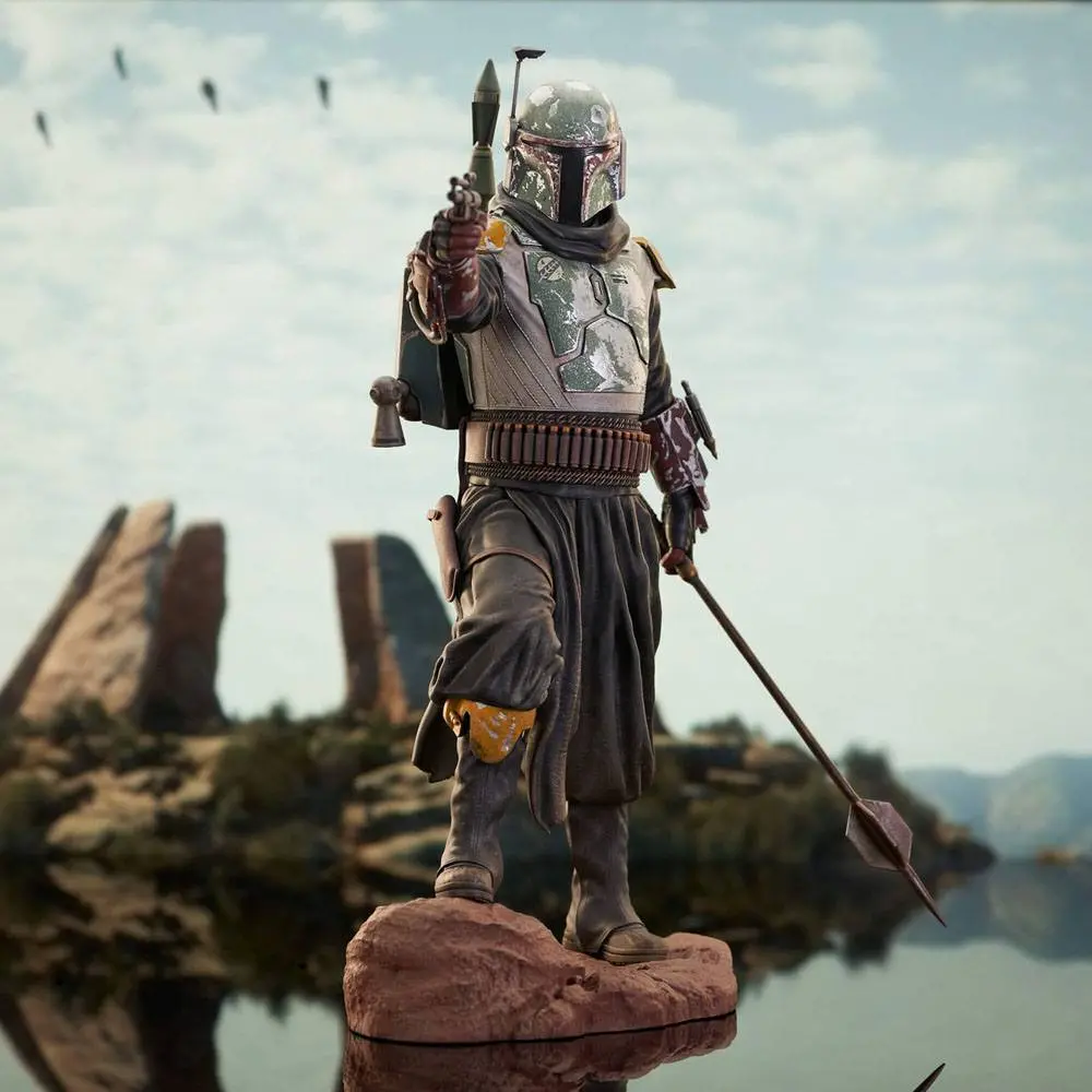 Star Wars: The Mandalorian Milestones socha 1/6 Boba Fett 30 cm fotografii produktu