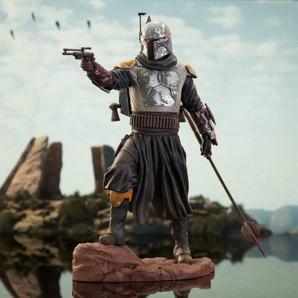 Star Wars: The Mandalorian Milestones socha 1/6 Boba Fett 30 cm fotografii produktu