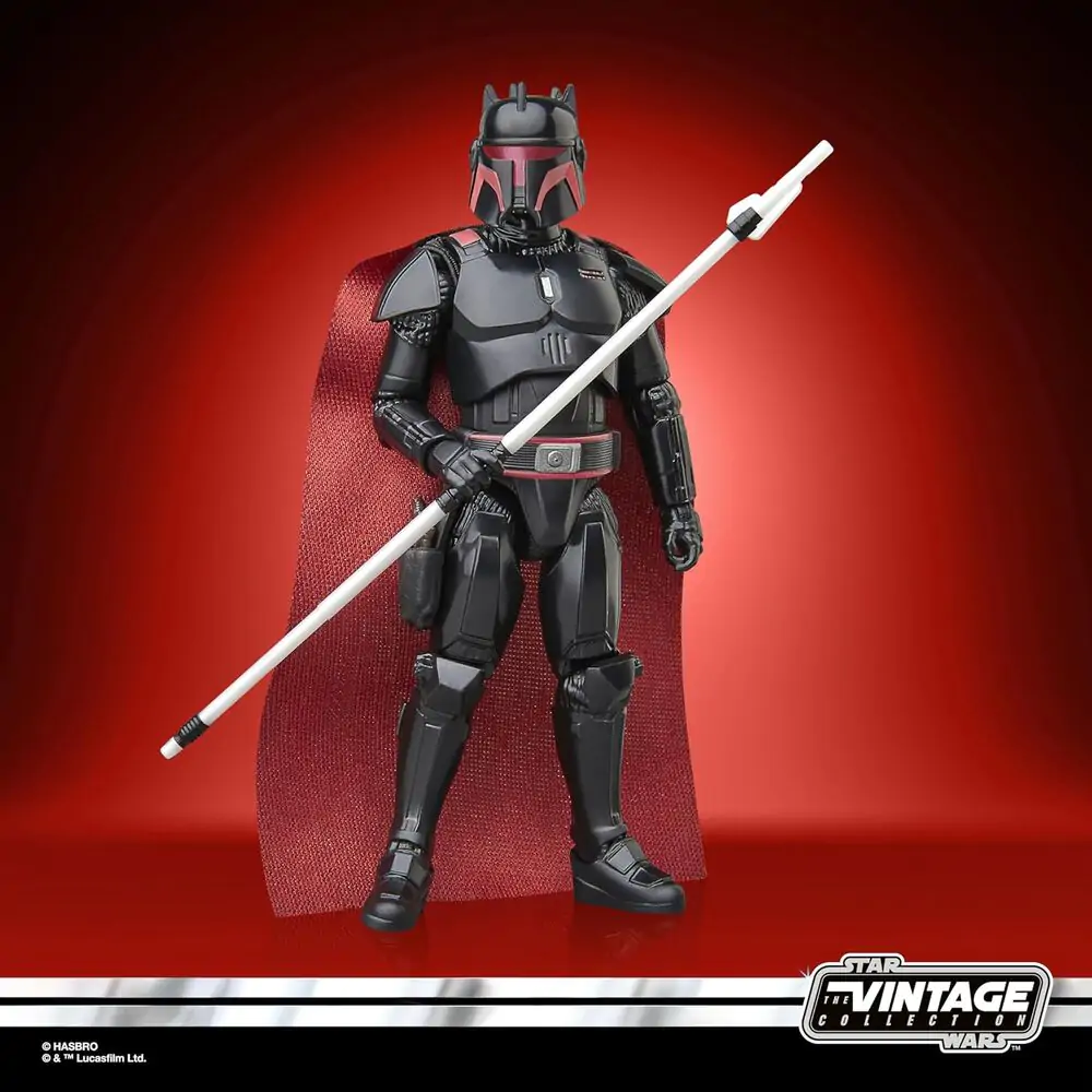 Star Wars The Mandalorian Moff Gideon Dark Trooper Armor figurka 9,5 cm fotografii produktu