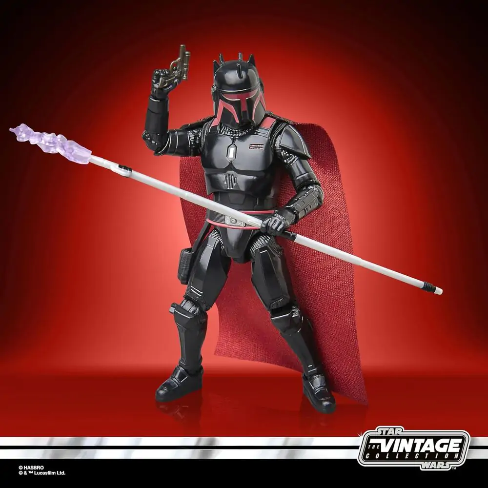 Star Wars The Mandalorian Moff Gideon Dark Trooper Armor figurka 9,5 cm fotografii produktu