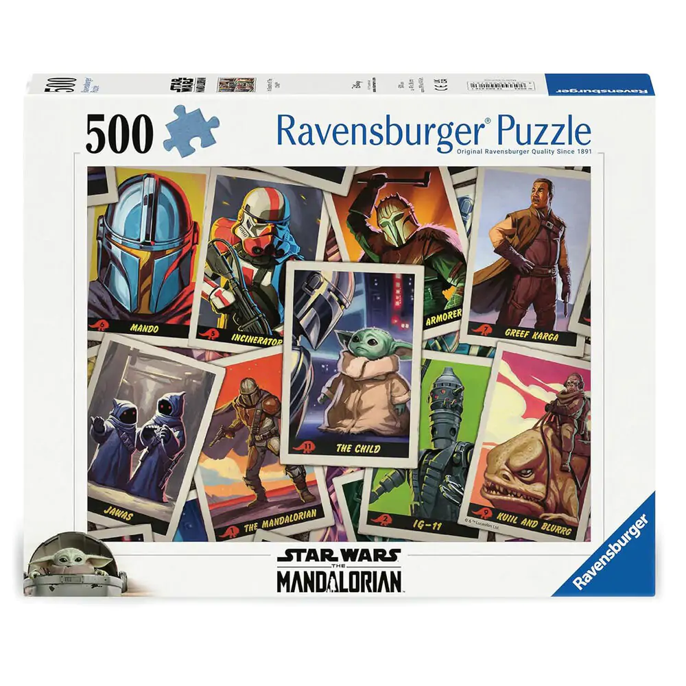 Star Wars The Mandalorian puzzle 500 dílků fotografii produktu