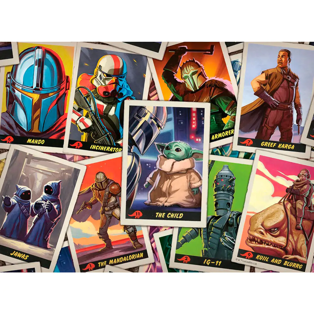Star Wars The Mandalorian puzzle 500 dílků fotografii produktu