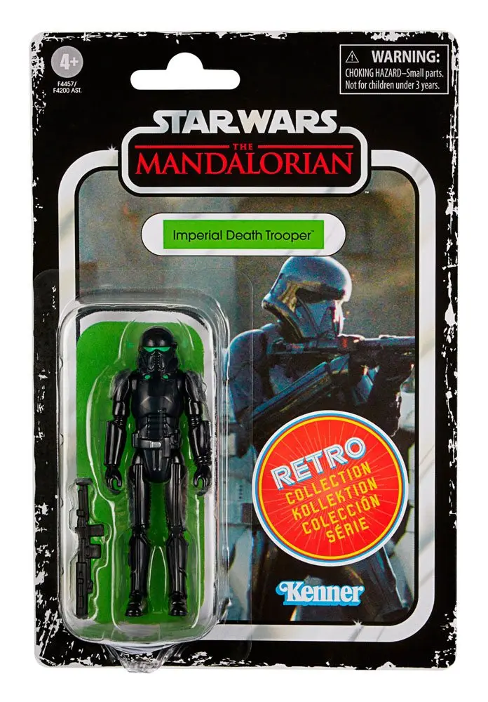 Star Wars The Mandalorian Retro Collection akční figurka 2022 Imperial Death Trooper 10 cm fotografii produktu