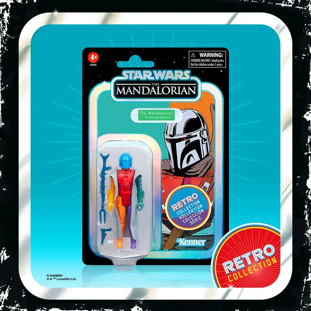 Star Wars: The Mandalorian Retro Collection akční figurka The Mandalorian (Prototype Edition) 10 cm fotografii produktu