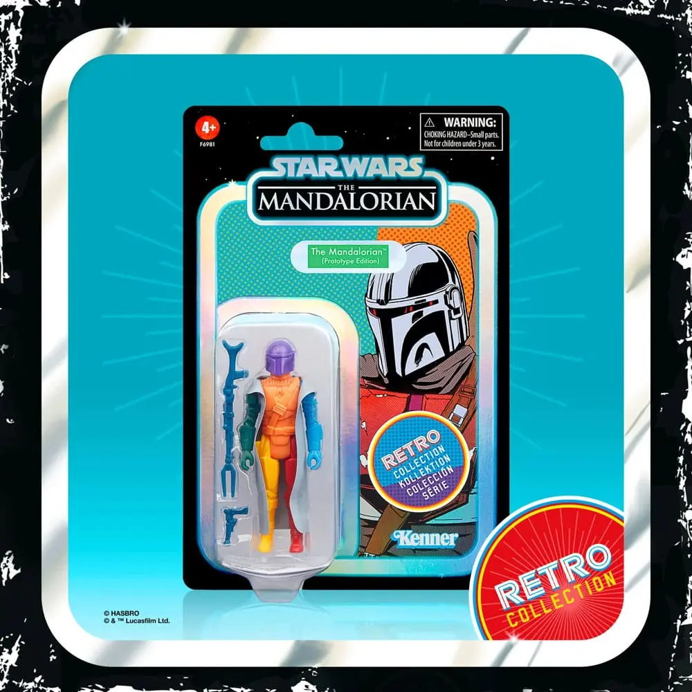 Star Wars: The Mandalorian Retro Collection akční figurka The Mandalorian (Prototype Edition) 10 cm fotografii produktu