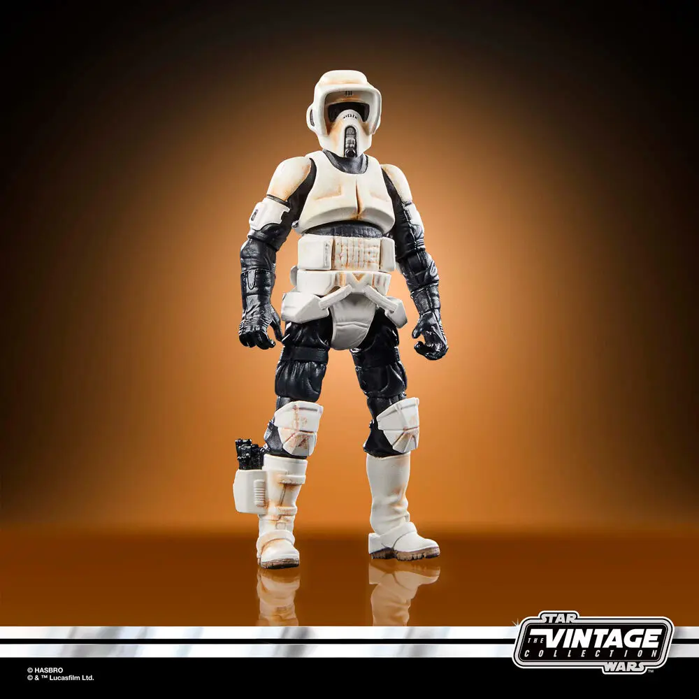 Star Wars: The Mandalorian Vintage Collection Vozidlo s figurkami Speedrová motorka se Scout Trooperem a Grogem fotografii produktu