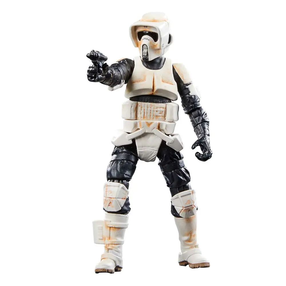 Star Wars: The Mandalorian Vintage Collection Vozidlo s figurkami Speedrová motorka se Scout Trooperem a Grogem fotografii produktu