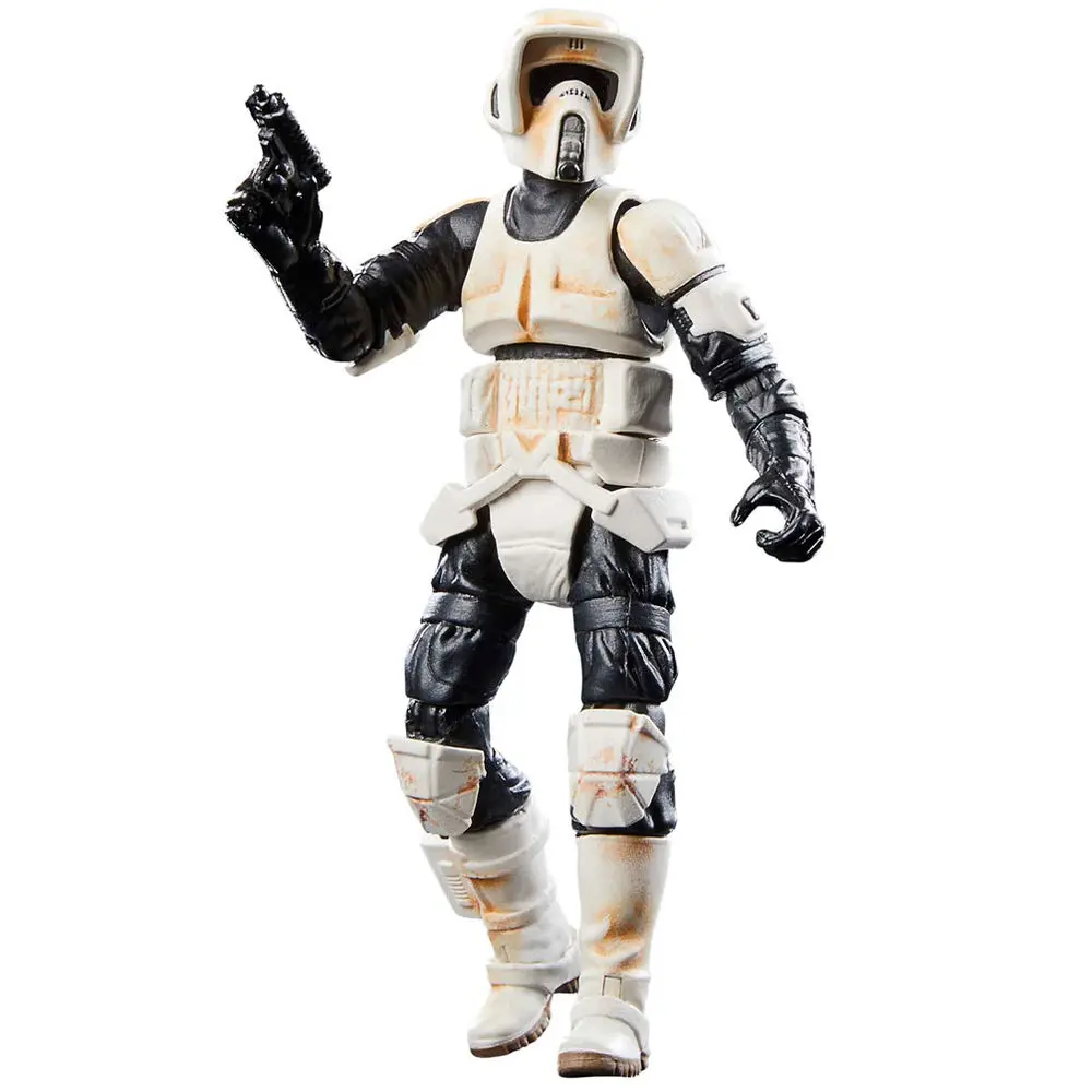 Star Wars: The Mandalorian Vintage Collection Vozidlo s figurkami Speedrová motorka se Scout Trooperem a Grogem fotografii produktu