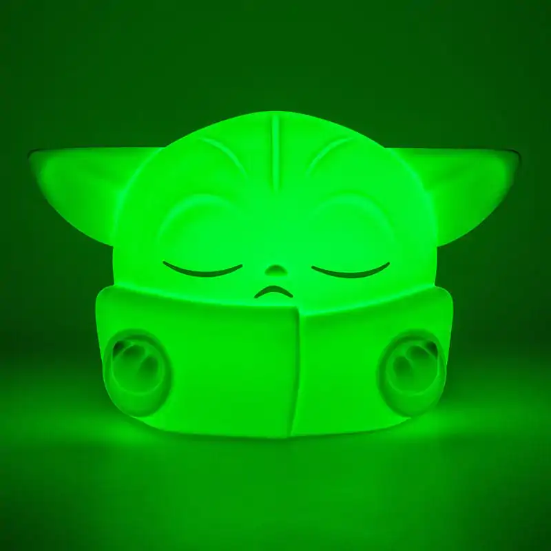 Star Wars The Mandalorian Squishy Glo Silicon Light Grogu 15 cm Měkká silikonová lampička fotografii produktu