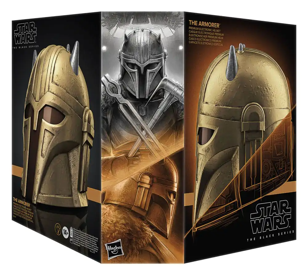 Star Wars The Mandalorian The Armorer prémiová elektronická helma fotografii produktu