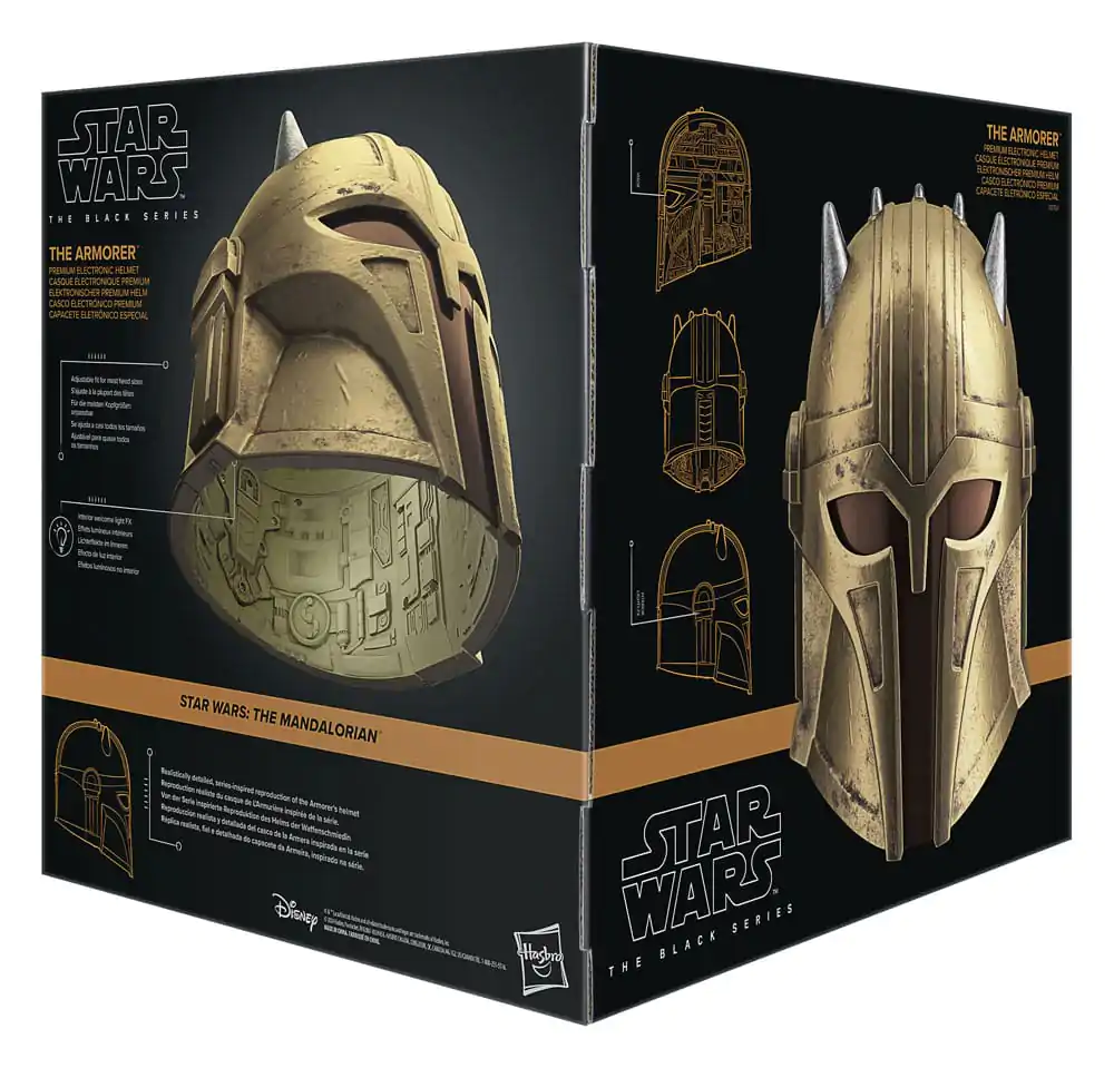 Star Wars The Mandalorian The Armorer prémiová elektronická helma fotografii produktu