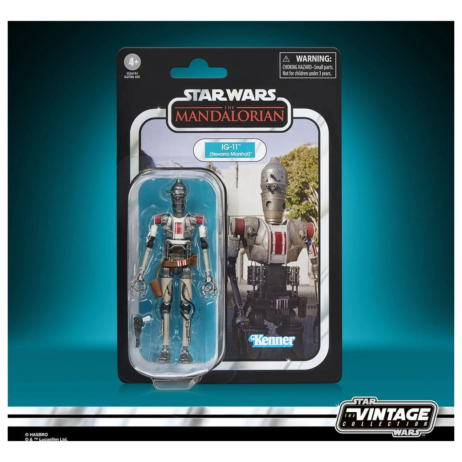Star Wars: The Mandalorian Vintage Collection akční figurka IG-11 (Nevarro Marshal) 10 cm fotografii produktu