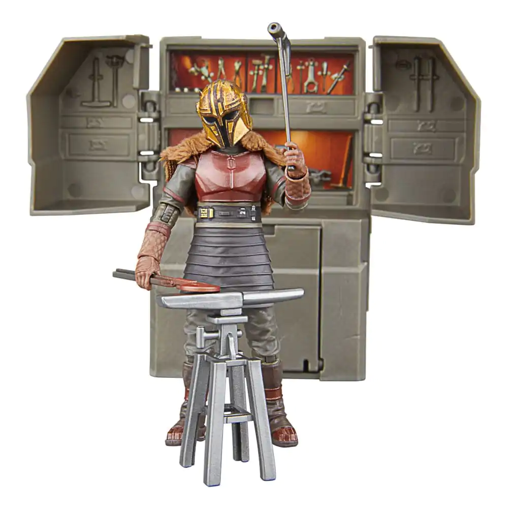 Star Wars The Mandalorian Vintage Collection Kovářská dílna The Armorer s The Armorer (Lakeside Covert World) fotografii produktu