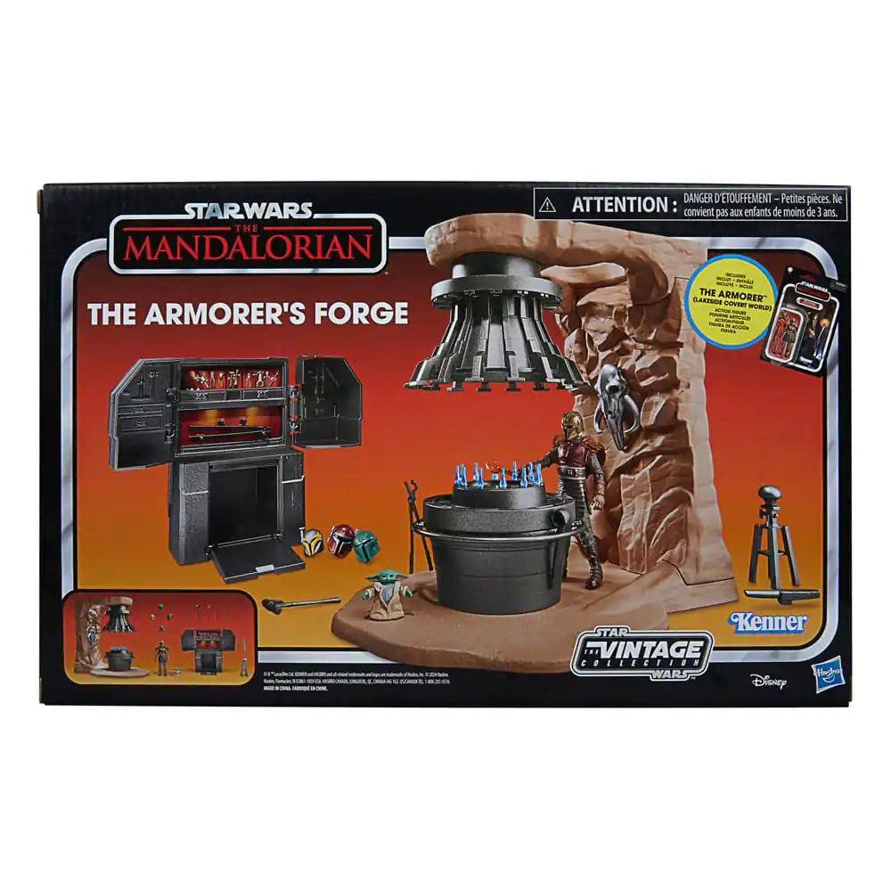 Star Wars The Mandalorian Vintage Collection Kovářská dílna The Armorer s The Armorer (Lakeside Covert World) fotografii produktu