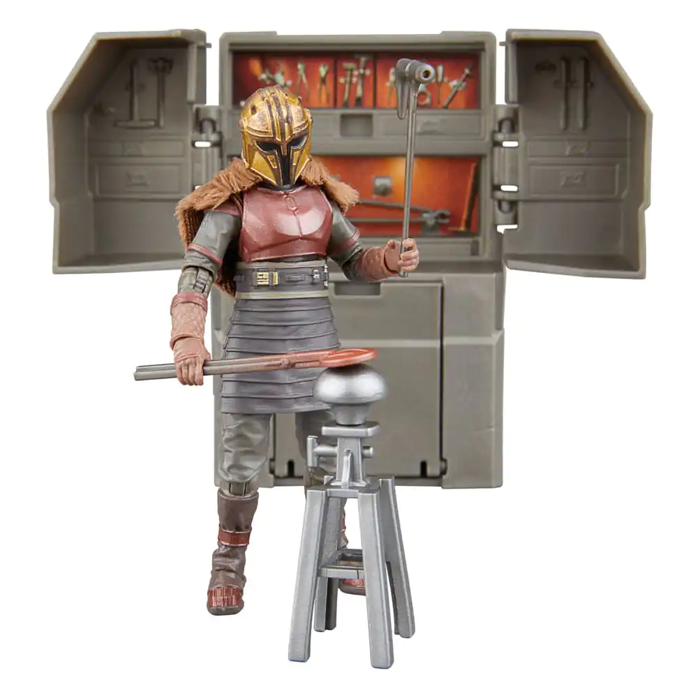 Star Wars The Mandalorian Vintage Collection Kovářská dílna The Armorer s The Armorer (Lakeside Covert World) fotografii produktu