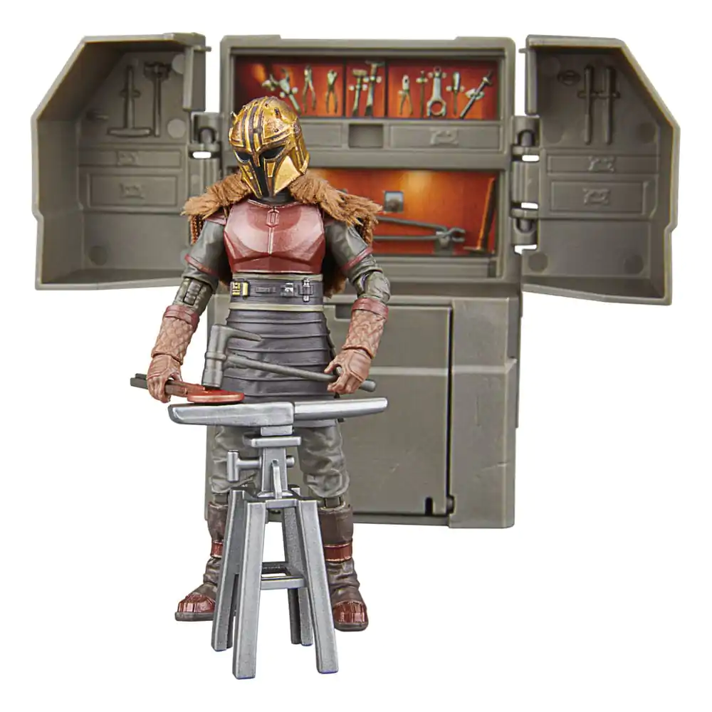 Star Wars The Mandalorian Vintage Collection Kovářská dílna The Armorer s The Armorer (Lakeside Covert World) fotografii produktu