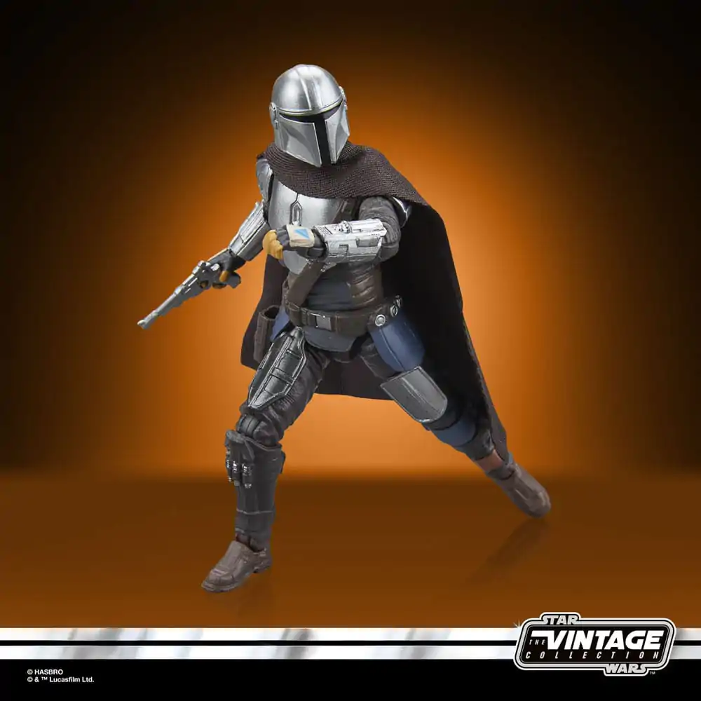 Star Wars: The Mandalorian Vintage Collection akční figurka The Mandalorian (Imperial Base) 10 cm fotografii produktu