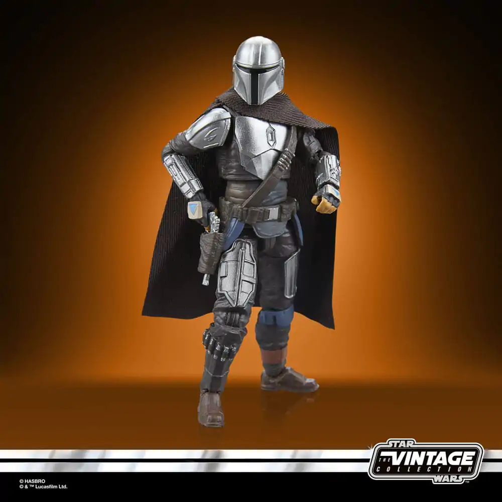 Star Wars: The Mandalorian Vintage Collection akční figurka The Mandalorian (Imperial Base) 10 cm fotografii produktu