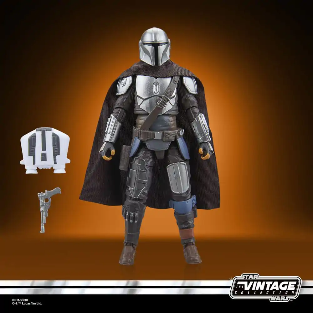Star Wars: The Mandalorian Vintage Collection akční figurka The Mandalorian (Imperial Base) 10 cm fotografii produktu