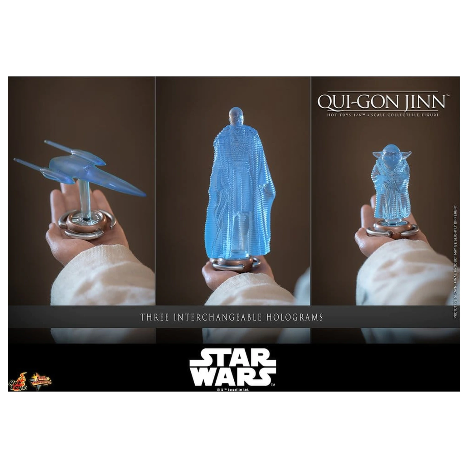 Star Wars: The Phantom Menace Movie Masterpiece Akční figurka 1/6 Qui-Gon Jinn (Artisan Edition) Hot Toys Exclusive 32 cm fotografii produktu
