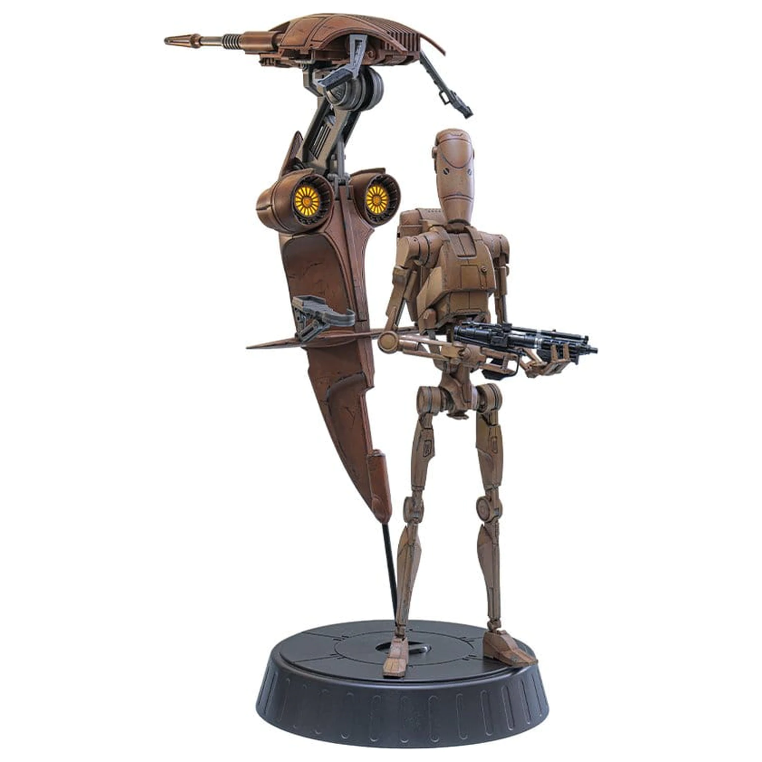 Star Wars: The Phantom Menace Movie Masterpiece Sběratelská figurka Set 1/6 Battle Droid & STAP 32 cm fotografii produktu
