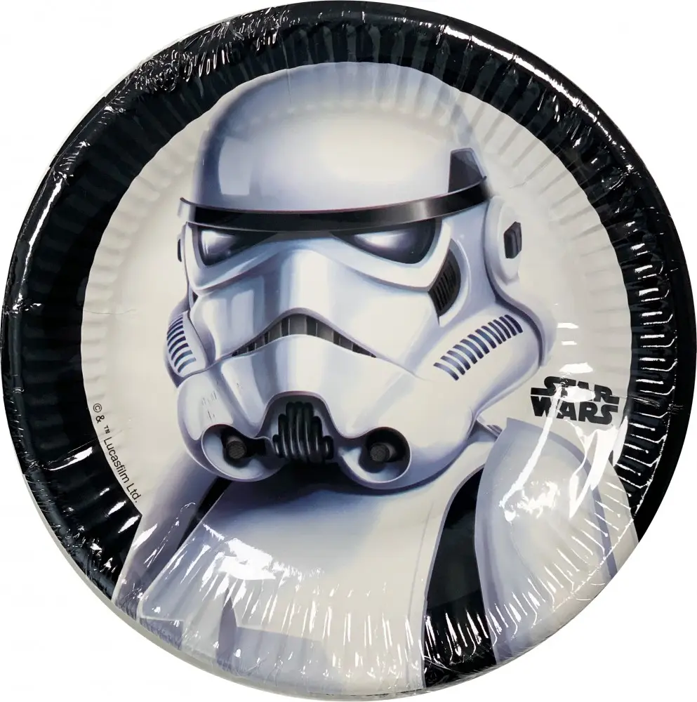 Star Wars Troopers Papírové talíře 8 ks 19.5 cm fotografii produktu