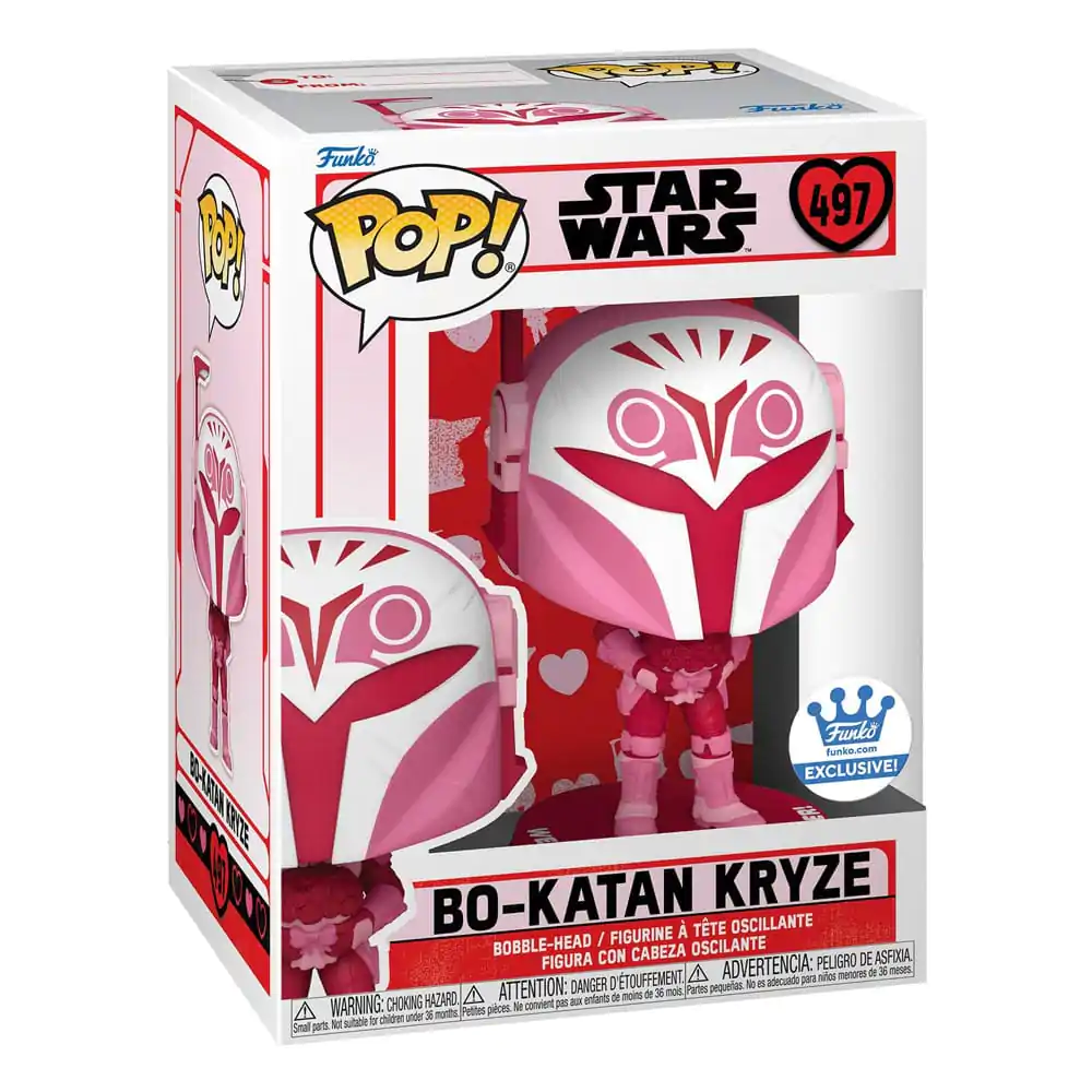 Star Wars Valentines POP! Star Wars vinylová figurka Bo Katan 9 cm fotografii produktu