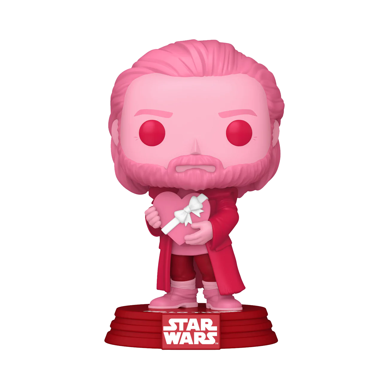 Star Wars Valentýnská POP! Star Wars vinylová figurka Obi-Wan Kenobi 9 cm fotografii produktu