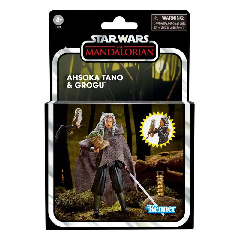 Star Wars: The Mandalorian Vintage Collection akční figurka 2022 Ahsoka Tano & Grogu 10 cm fotografii produktu