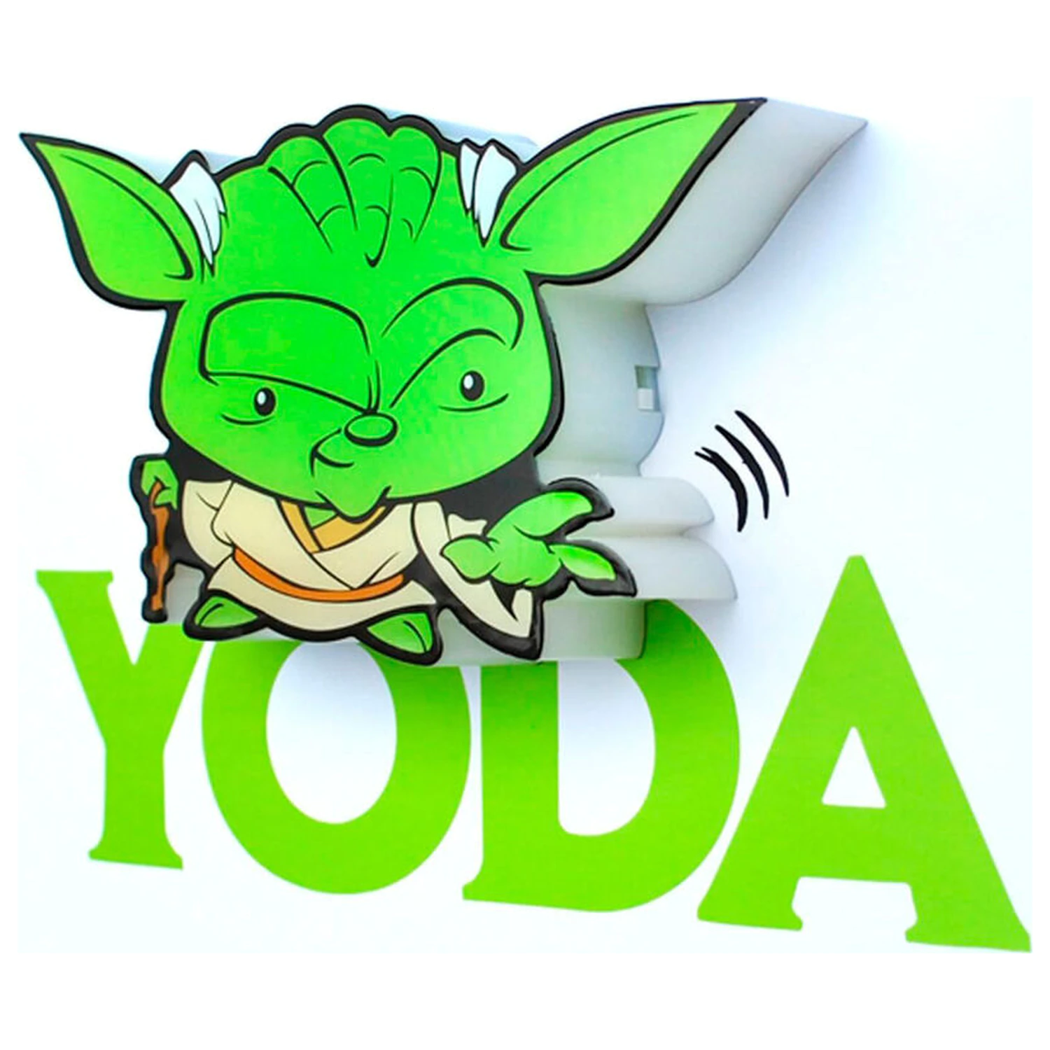 Star Wars Yoda 3D Light FX mini lampa fotografii produktu