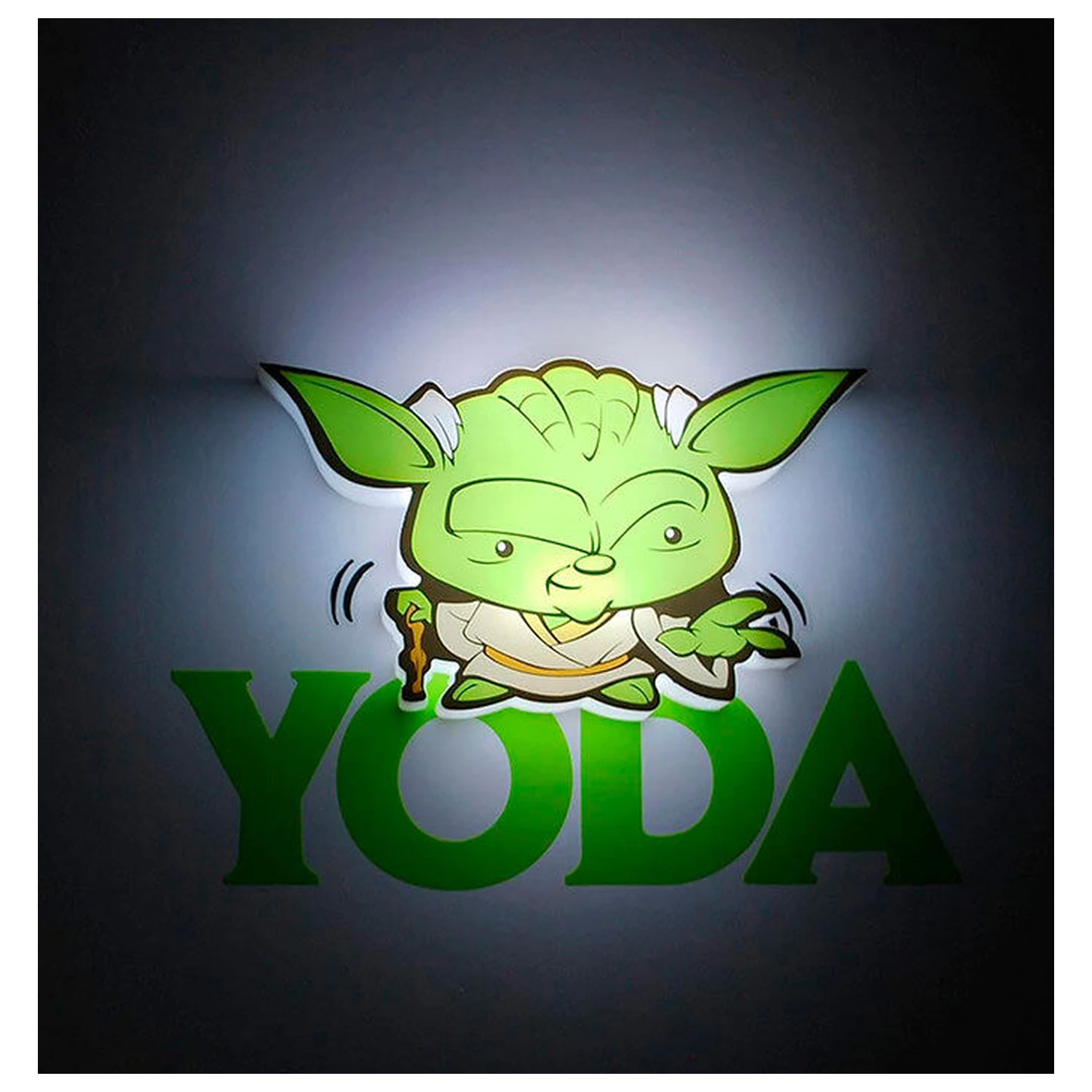 Star Wars Yoda 3D Light FX mini lampa fotografii produktu