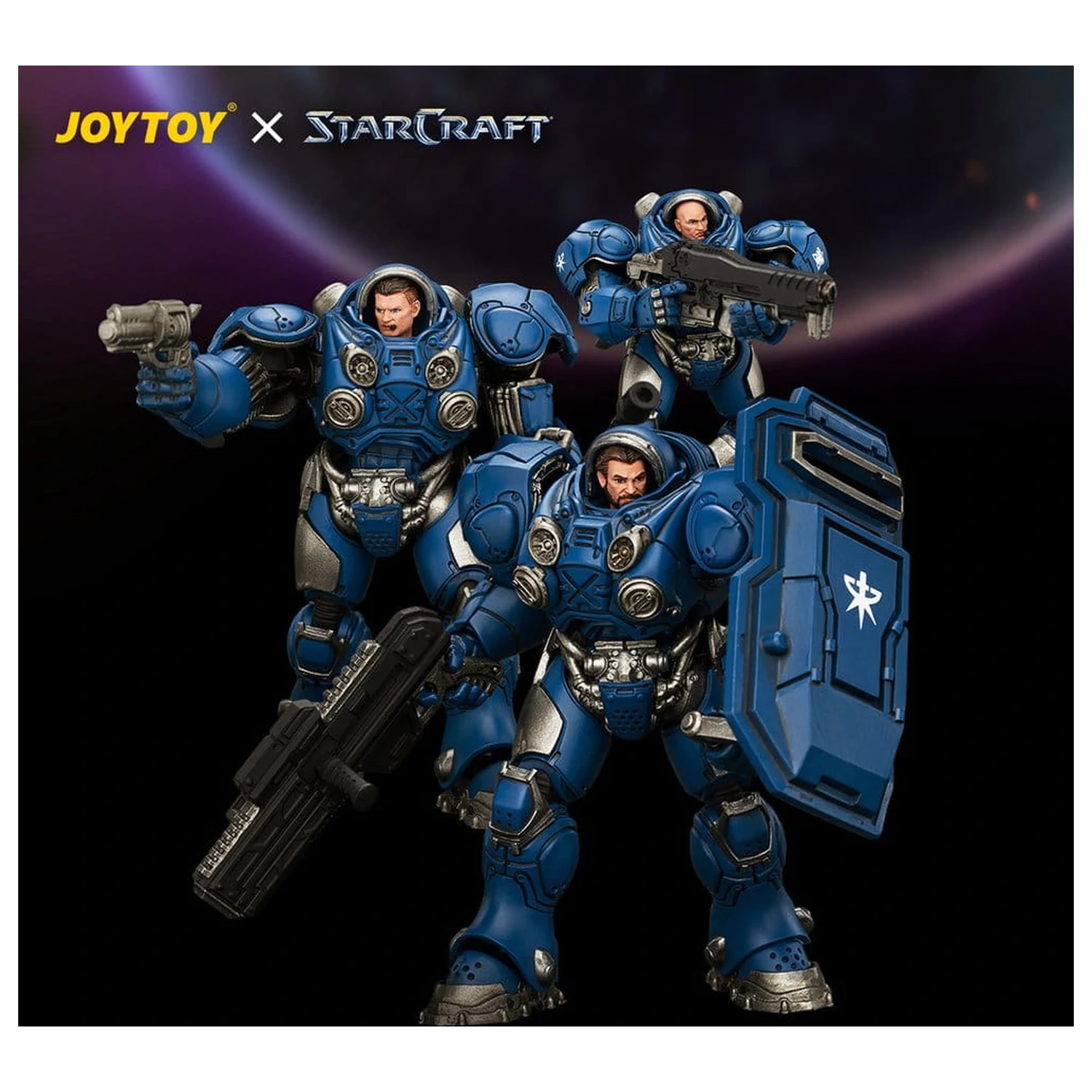StarCraft Figure Set Terran Marine fotografii produktu