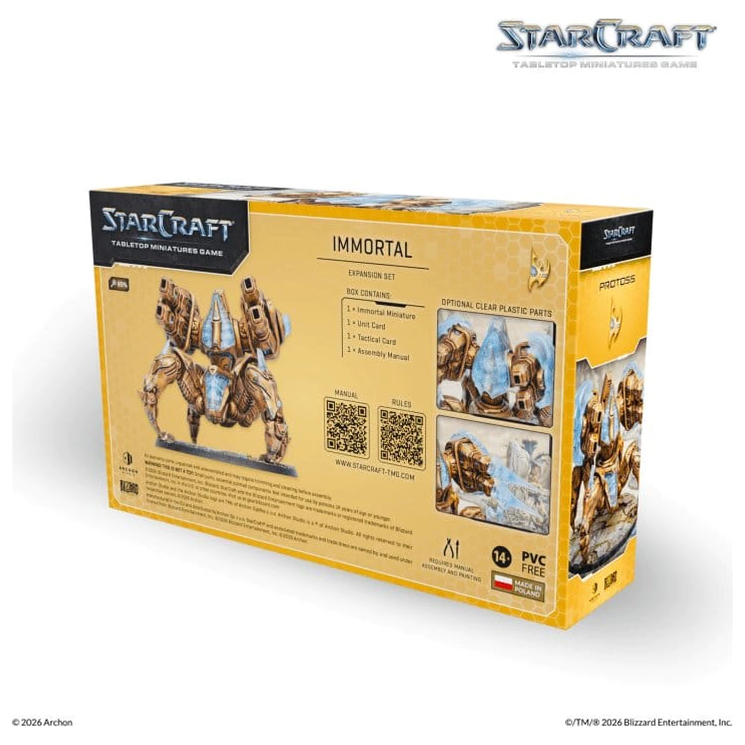 StarCraft TMG Rozšiřující sada Protoss: Immortal fotografii produktu