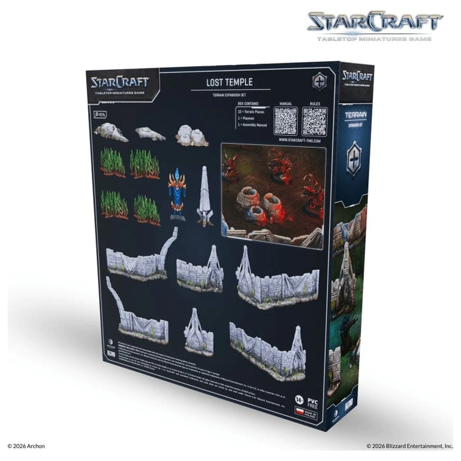 StarCraft TMG Rozšiřující sada Terén: Lost Temple fotografii produktu