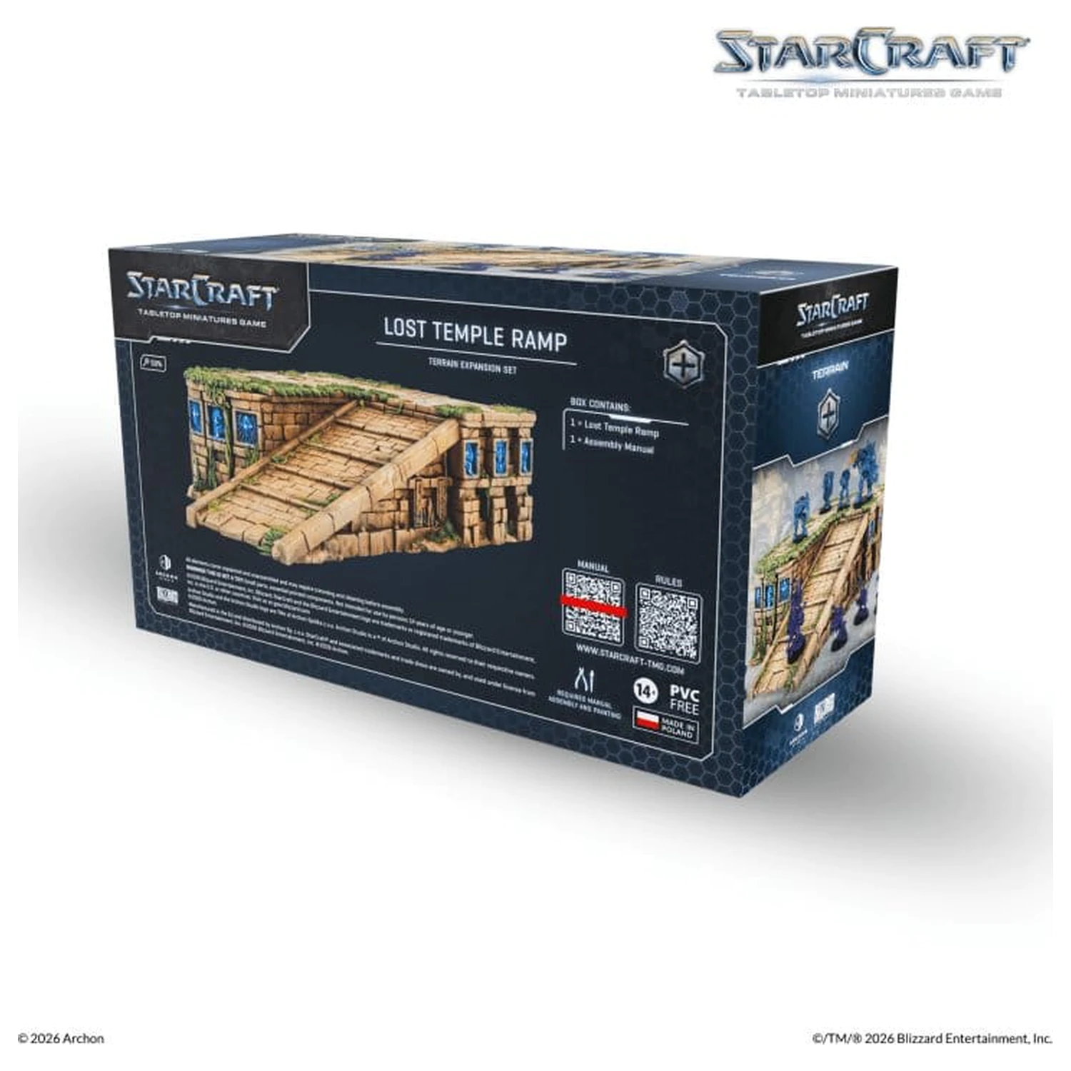 StarCraft TMG Rozšíření Set Terén: Lost Temple Rampa fotografii produktu