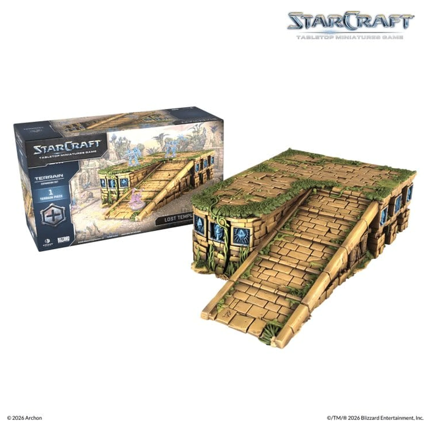 StarCraft TMG Rozšíření Set Terén: Lost Temple Rampa fotografii produktu