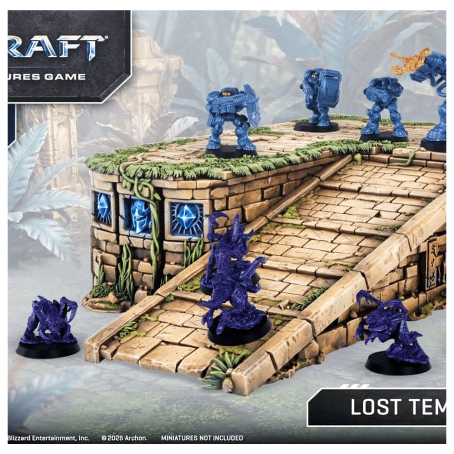 StarCraft TMG Rozšíření Set Terén: Lost Temple Rampa fotografii produktu