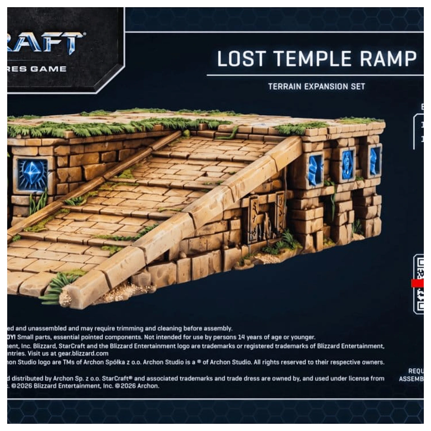 StarCraft TMG Rozšíření Set Terén: Lost Temple Rampa fotografii produktu