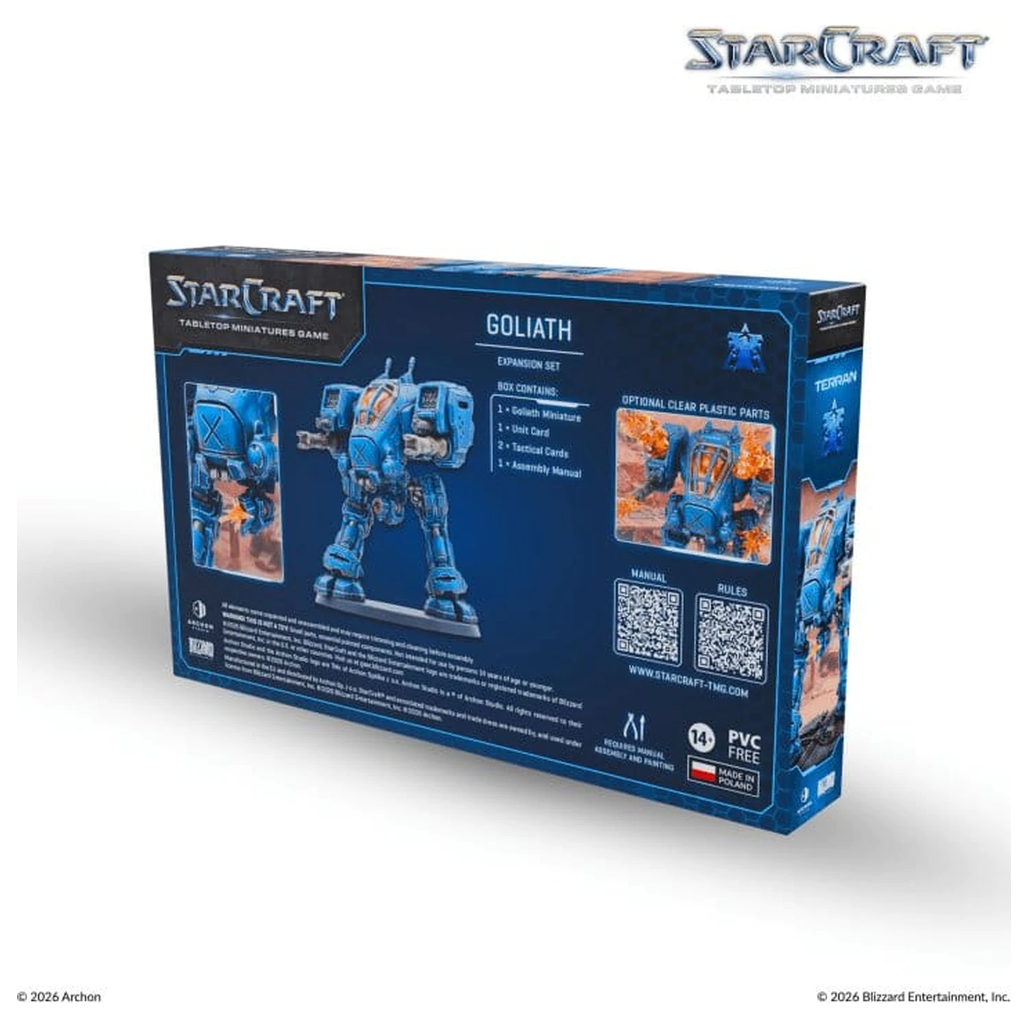 StarCraft TMG Rozšíření Sada Terran: Goliath fotografii produktu