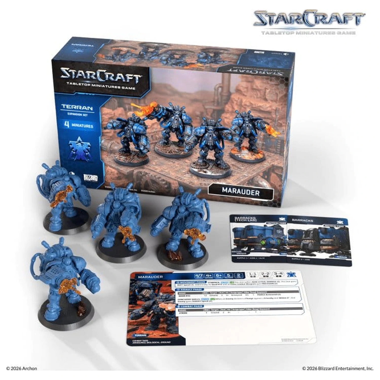 StarCraft TMG Rozšiřující sada Terran: Marauder fotografii produktu