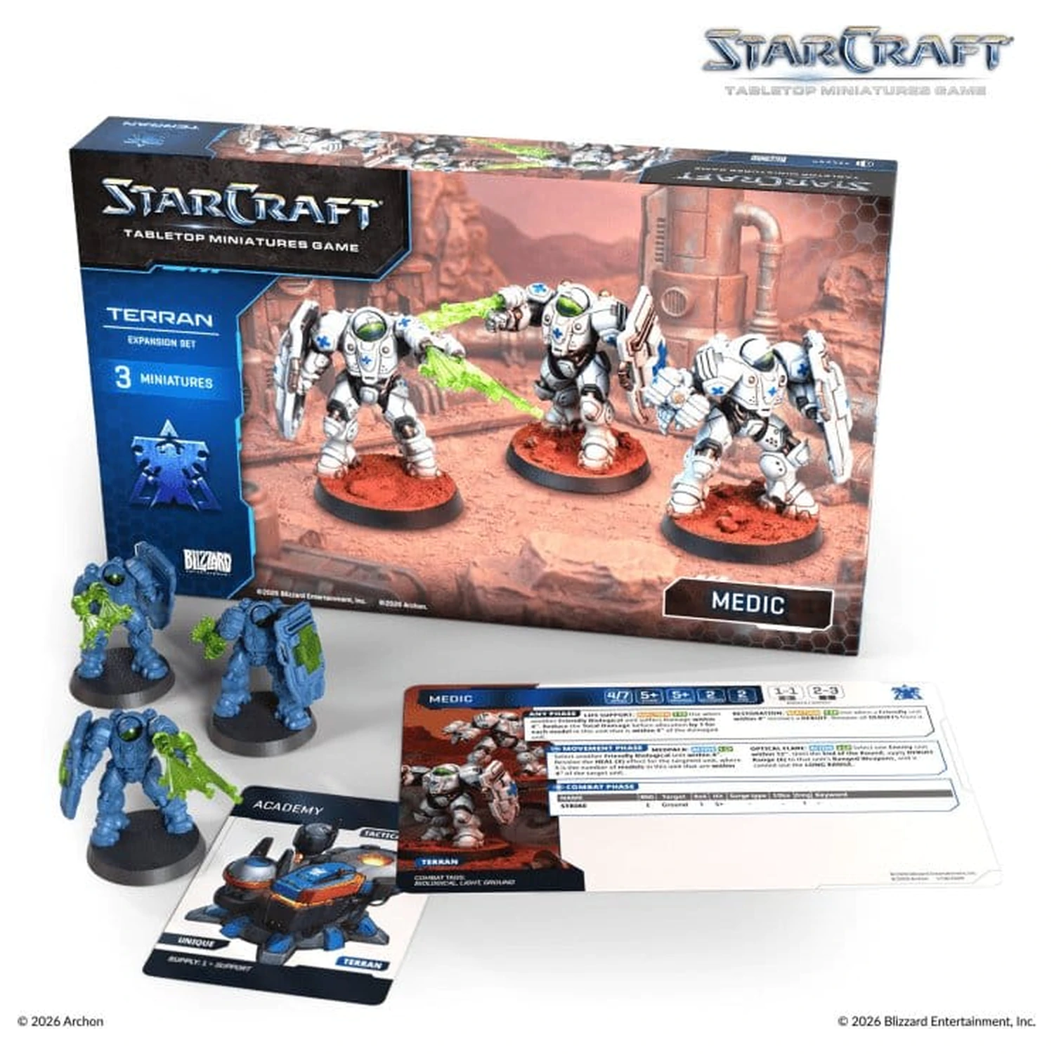 StarCraft TMG Rozšíření set Terran: Medic fotografii produktu