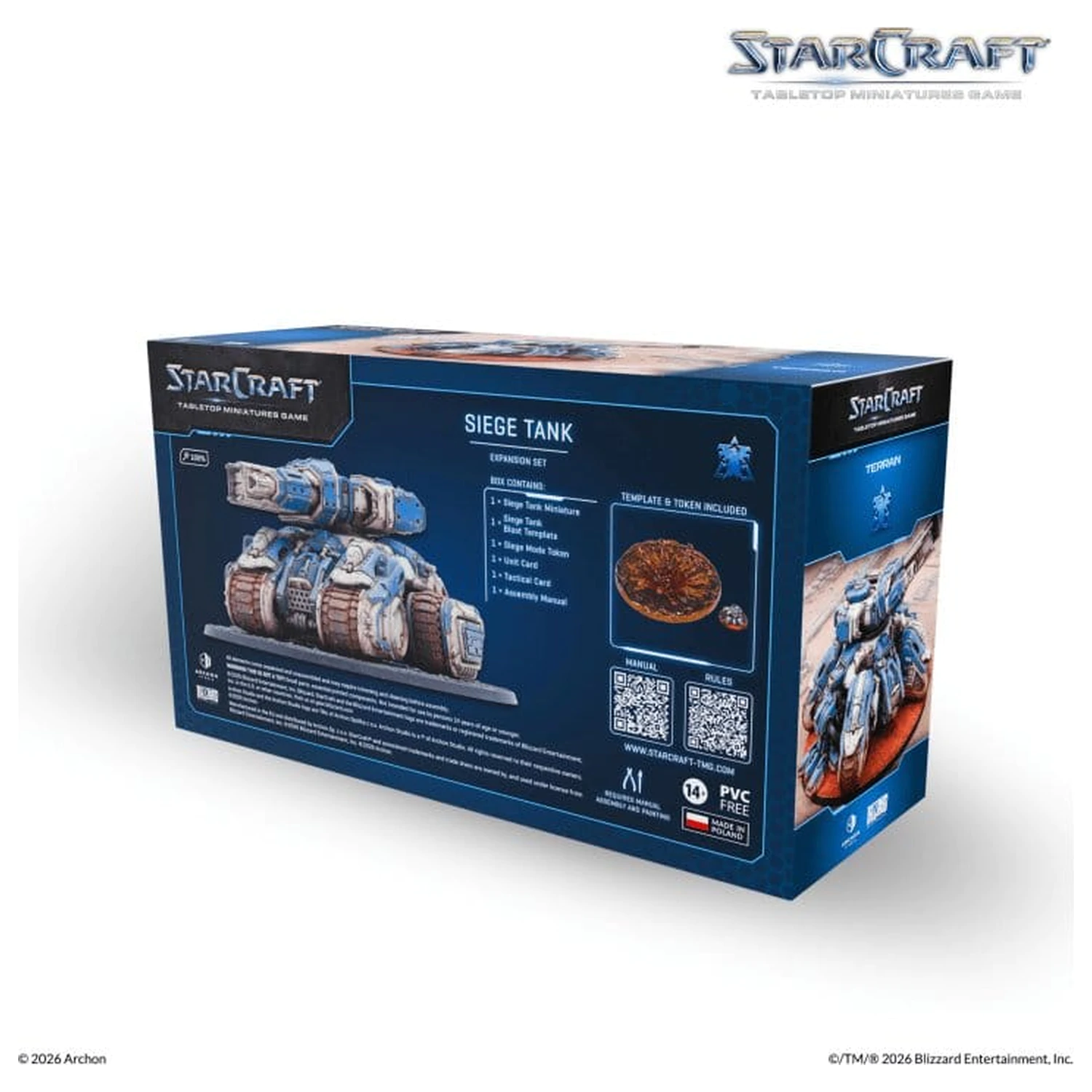 StarCraft TMG Rozšíření Sada Terran: Siege Tank fotografii produktu