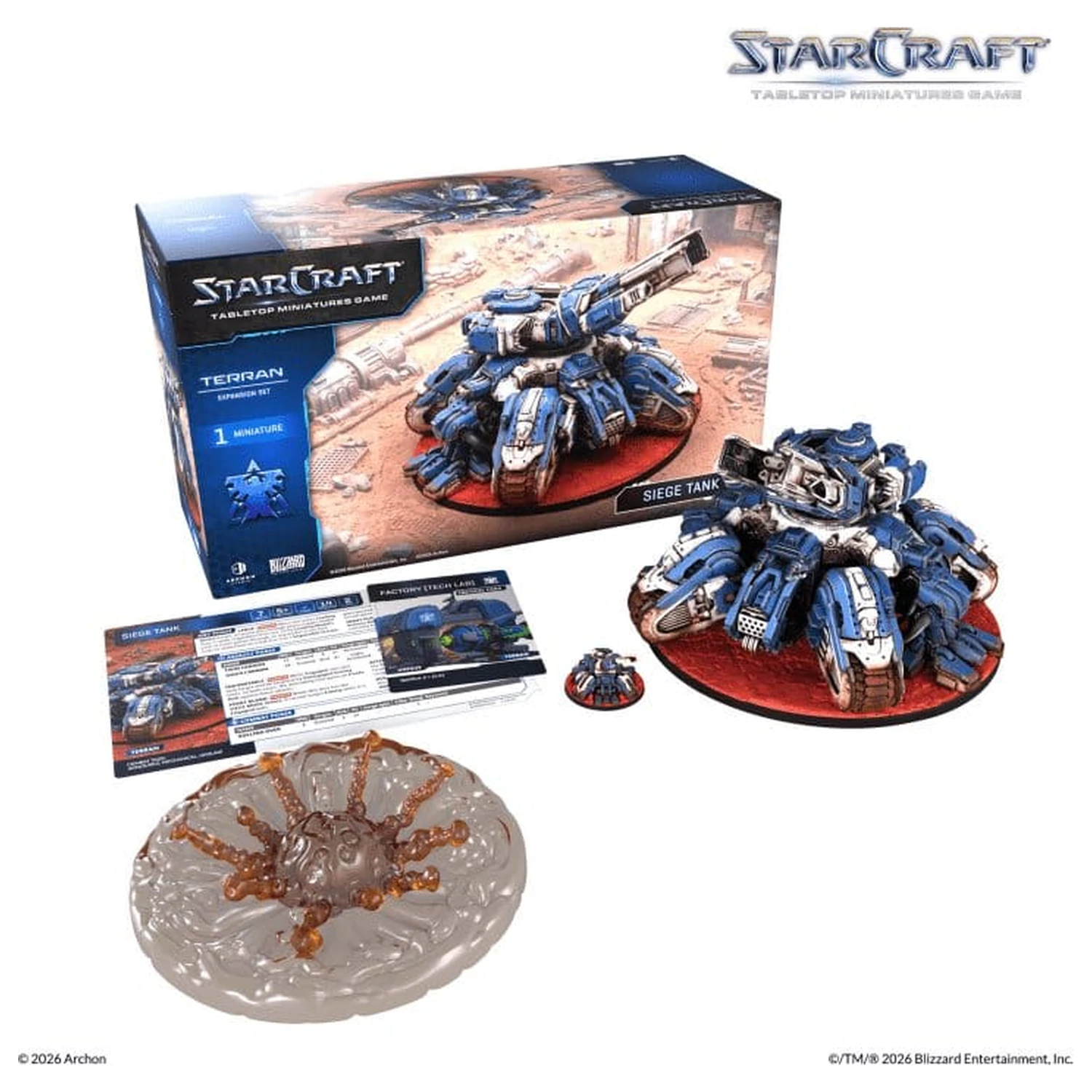 StarCraft TMG Rozšíření Sada Terran: Siege Tank fotografii produktu