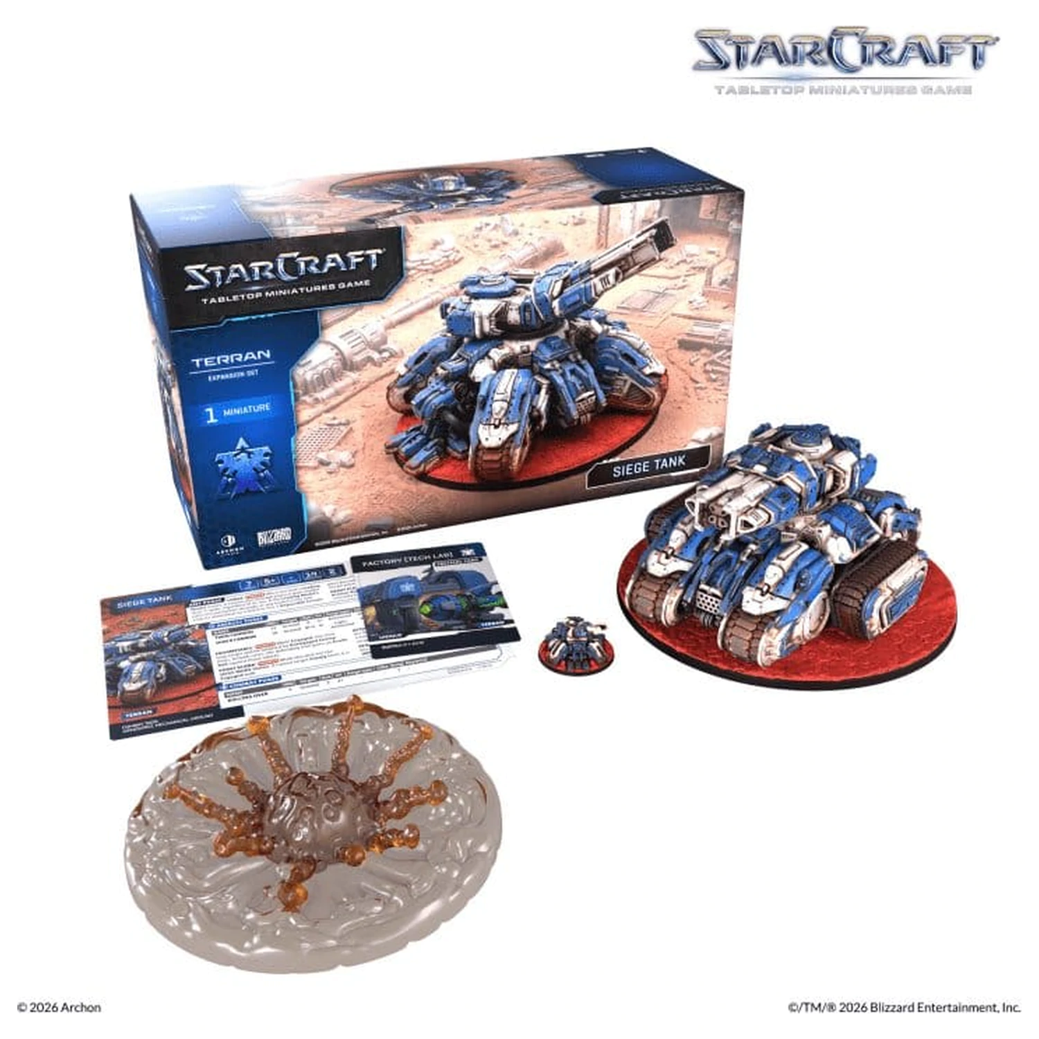 StarCraft TMG Rozšíření Sada Terran: Siege Tank fotografii produktu